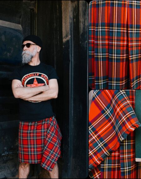 tartan rouge classique